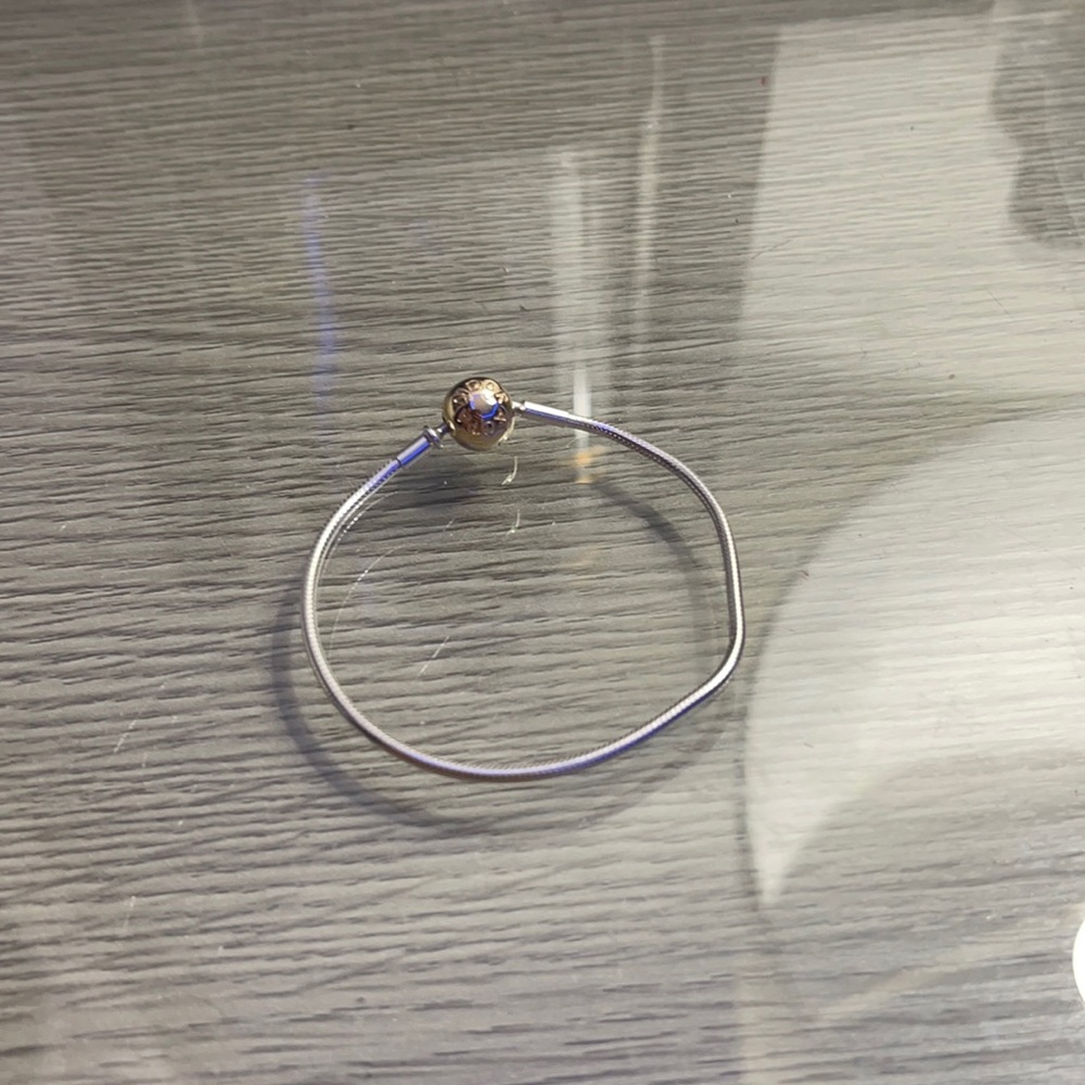 Pandora Essence two-tone 14k gold bracelet